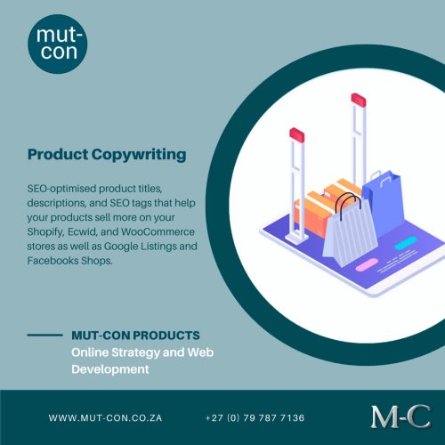 Product copywriting services